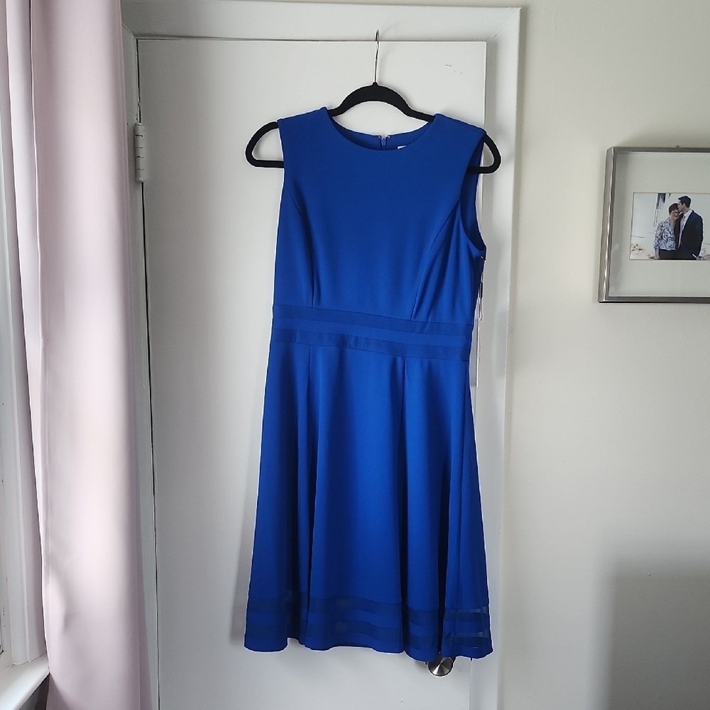 Calvin Klein Royal Blue Dress
